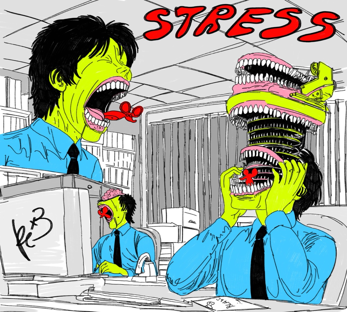 stress in MIM